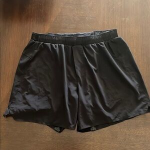 Lululemon men black Athletic Short